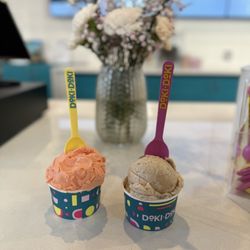 Doki Doki Ice Creamery - Butter pecan and blood orange