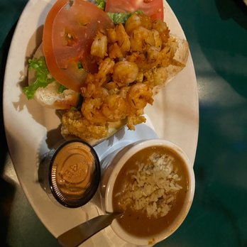 Half Shell - Lunch special po-boy (awesome) - Seafood Near Me - Memphis, Tennessee Half Shell - Lunch special po-boy (awesome) - Seafood Near Me - Memphis, Tennessee