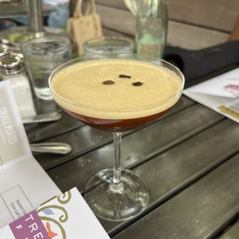 Backstreet Cafe - Espresso martini - New American Near Me - Houston, Texas