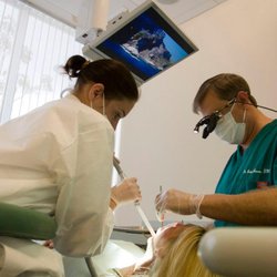 Rowen Dentistry - Nobody likes to stare at the ceiling! We offer movies and relaxing travel videos to enjoy while getting worked on