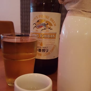 Osaka Mansun Restaurant - 22 oz Kirin and a large hot sake - Japanese Near Me - Austin, Texas Osaka Mansun Restaurant - 22 oz Kirin and a large hot sake - Japanese Near Me - Austin, Texas