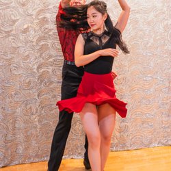 Two members of our YCD Salsa team