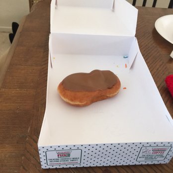 Krispy Kreme - Maple Bar "Squished" edition - Coffee & Tea Near Me - Menifee, California Krispy Kreme - Maple Bar "Squished" edition - Coffee & Tea Near Me - Menifee, California