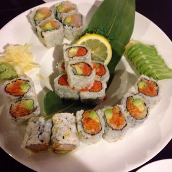 Yoo Sushi - Note the fresh sliced avocado... Yum! - Sushi Bars Near Me - Providence, Rhode Island Yoo Sushi - Note the fresh sliced avocado... Yum! - Sushi Bars Near Me - Providence, Rhode Island