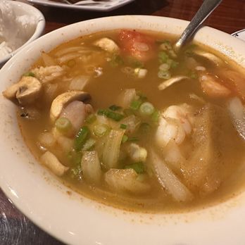 Singha Thai Cuisine - Tom Yum with Shrimp - Thai Near Me - Moab, Utah