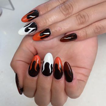 Pretty Nail Lounge - Gel X Halloween - Nail Salons Near Me - Montebello, California