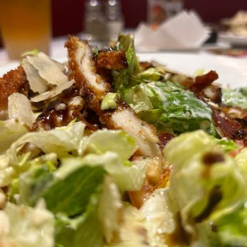 Romano's Macaroni Grill - PARMESAN-CRUSTED CHICKEN SALAD - Italian Near Me - El Cerrito, California Romano's Macaroni Grill - PARMESAN-CRUSTED CHICKEN SALAD - Italian Near Me - El Cerrito, California