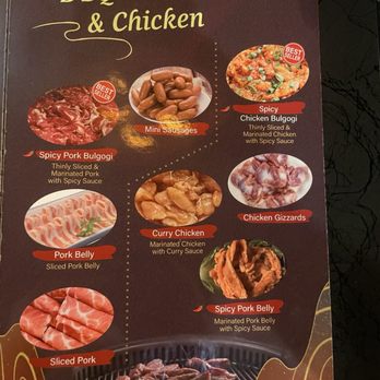 Hong BBQ and Hotpot - Bradenton - BBQ meat choices - Chinese Near Me - Bradenton, Florida