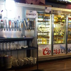 Plenty of TV'S and beer