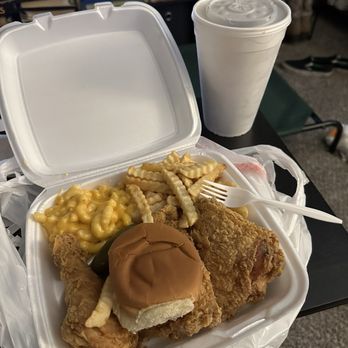 Lisa Food Mart - 3 piece dark combo with fries, Mac and cheese, and a Coke. - Grocery Near Me - Fort Worth, Texas Lisa Food Mart - 3 piece dark combo with fries, Mac and cheese, and a Coke. - Grocery Near Me - Fort Worth, Texas