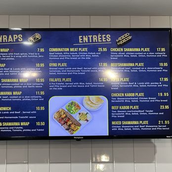 Falafel & Grill - Menu - Middle Eastern Near Me - Lincolnwood, Illinois