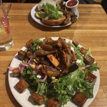 The People's Pint - Sweet potato salad with tofu - American Near Me - Greenfield, Massachusetts