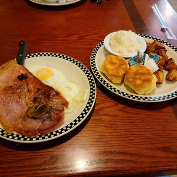 Kathy's Restaurant - country ham, eggs over, grits, biscuits, potatoes - Breakfast & Brunch Near Me - Staunton, Virginia