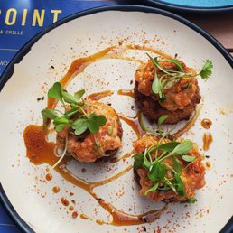 Salmon Tartare Rice Cakes