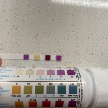 Blue Science Pools - This read was done 4 days after service and after a heavy rain.  Still the reads were off the charts. - Pool Cleaners Near Me - The Colony, Texas
