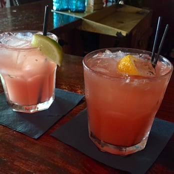 Perro Salado - Watermelon and blood orange margarita - Tacos Near Me - Newport, Rhode Island