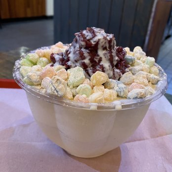 Coffee Monster - Red Bean Bingsoo - Coffee & Tea Near Me - Flushing, New York Coffee Monster - Red Bean Bingsoo - Coffee & Tea Near Me - Flushing, New York