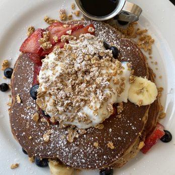 Bea Bea's - Whole wheat parfait pancakes - Coffee & Tea Near Me - Burbank, California