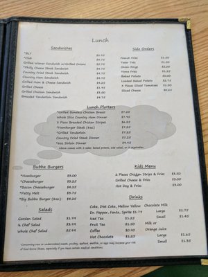 Menu photo 1 Mary's Place Gallatin, TN Menu photo 1 Mary's Place Gallatin, TN