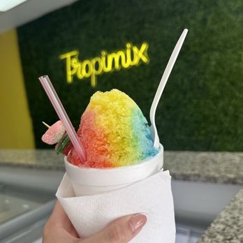 Tropimix Refresqueria - Rainbow raspa - Juice Bars & Smoothies Near Me - Houston, Texas Tropimix Refresqueria - Rainbow raspa - Juice Bars & Smoothies Near Me - Houston, Texas