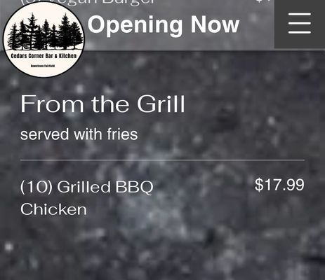 Cedars corner bar and kitchen by null