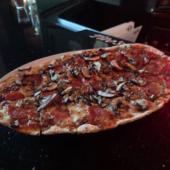 Campisi's Restaurant - Frisco - Large mushroom, Italian sausage and pepperoni... thin crust and very good - Pizza Near Me - Plano, Texas Campisi's Restaurant - Frisco - Large mushroom, Italian sausage and pepperoni... thin crust and very good - Pizza Near Me - Plano, Texas