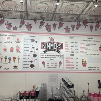 Kimmer's Ice Cream - Menu - Ice Cream & Frozen Yogurt Near Me - Elmhurst, Illinois