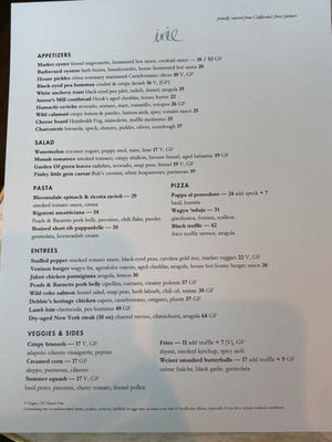 Menu photo 4 Irie West Hollywood, CA