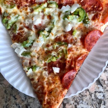 Fresca Pizza & Pasta - Deluxe Pizza slice - Pizza Near Me - Toronto, Ontario Fresca Pizza & Pasta - Deluxe Pizza slice - Pizza Near Me - Toronto, Ontario