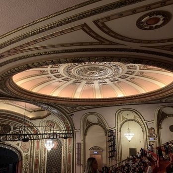 Cadillac Palace Theatre - Ceiling inside the theater - Performing Arts Near Me - Chicago, Illinois
