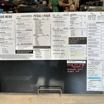 Pedal & Pour - Menu - Bikes Near Me - Las Vegas, Nevada