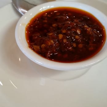 Panda Inn - The chili oil is super spicy! It's delicious and adds a kick! - Chinese Near Me - La Palma, California Panda Inn - The chili oil is super spicy! It's delicious and adds a kick! - Chinese Near Me - La Palma, California