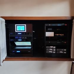 AAV Integration - In wall server rack
