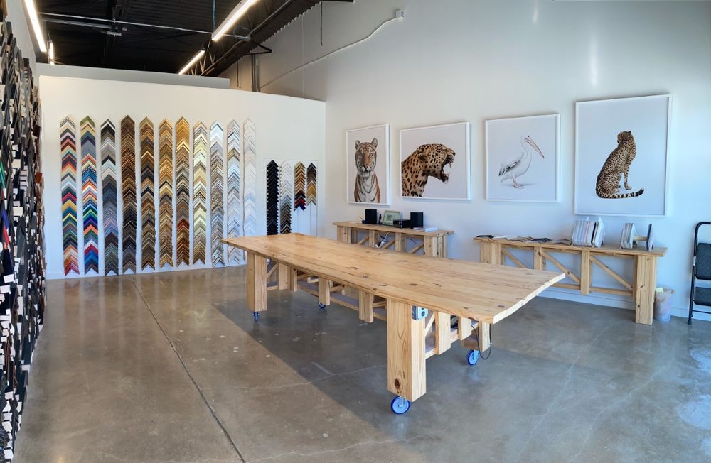 EAST SIDE PICTURE FRAMING Updated October 2024 916 Springdale Rd, Austin, Texas Framing