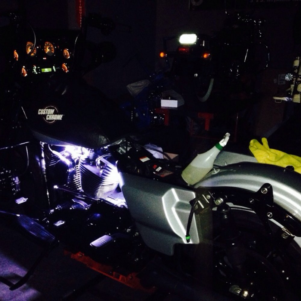 No Limit Kustoms - New LED's Light that will Display any Part of your Motorcycle while standing or Rilling Down the HWY - Motorcycle Repair Near Me - Alhambra, California No Limit Kustoms - New LED's Light that will Display any Part of your Motorcycle while standing or Rilling Down the HWY - Motorcycle Repair Near Me - Alhambra, California