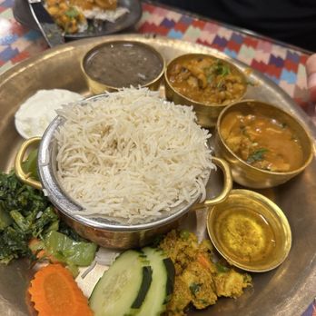 The Gurkha Kitchen - Lentils, chicken, veggies, and rice. - Indian Near Me - Hayward, California