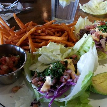 Saltgrass Steak House - Tacos in lettuce wraps. - Steakhouses Near Me - Westminster, Colorado Saltgrass Steak House - Tacos in lettuce wraps. - Steakhouses Near Me - Westminster, Colorado