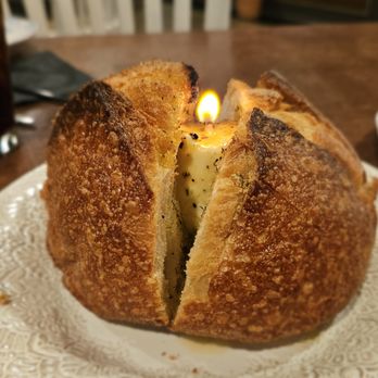 Grazia Craft Kitchen - Candle Bread - Italian Near Me - Alvin, Texas