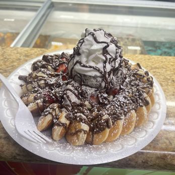 United Paleteria Y Nieveria - Mini pancakes with ice cream - Juice Bars & Smoothies Near Me - Modesto, California United Paleteria Y Nieveria - Mini pancakes with ice cream - Juice Bars & Smoothies Near Me - Modesto, California
