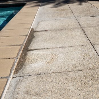 Revive Spa - Decaying concrete poolside - Day Spas Near Me - Phoenix, Arizona
