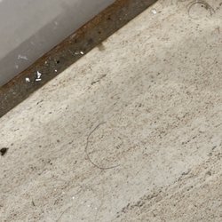 Holiday Inn Express & Suites Blackwell - Dirty floors, not our hair