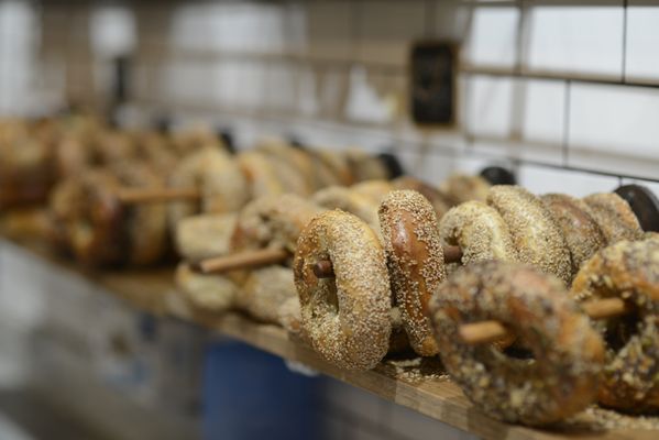 Modern Bread and Bagel by null