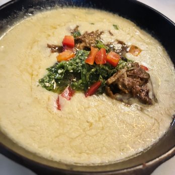 Roaring Fork - Queso Con Puerco - American Near Me - Austin, Texas Roaring Fork - Queso Con Puerco - American Near Me - Austin, Texas
