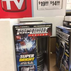Office Depot - 6/14/17. Wednesday morning. As Seen On TV product TacLight Lantern!! 1/2 price. $7.50!! Heck Yeah!! Sold!!