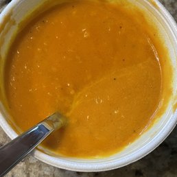 Thai carrot soup Thai carrot soup