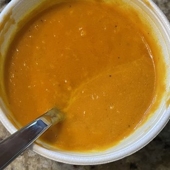 Riverside Bagels & Deli - Thai carrot soup - Delis Near Me - Greer, South Carolina Riverside Bagels & Deli - Thai carrot soup - Delis Near Me - Greer, South Carolina