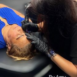 Black Swan Beauty - Ombre' Brow is in process by Amy