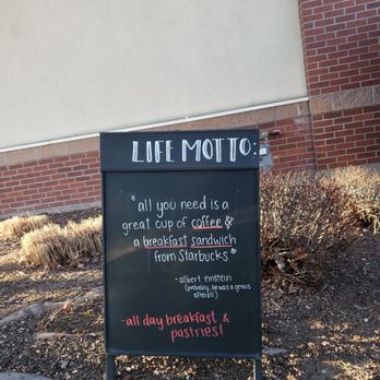 Starbucks - ...life motto - Coffee & Tea Near Me - Meridian, Idaho Starbucks - ...life motto - Coffee & Tea Near Me - Meridian, Idaho
