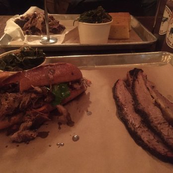 Hometown Bar-B-Que - Lamb belly banh mi and moist brisket - Barbeque Near Me - Brooklyn, New York