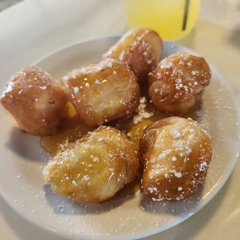 Orange Blossoms - Jax - Croissant Beignets with datil pepper honey - New American Near Me - Jacksonville, Florida